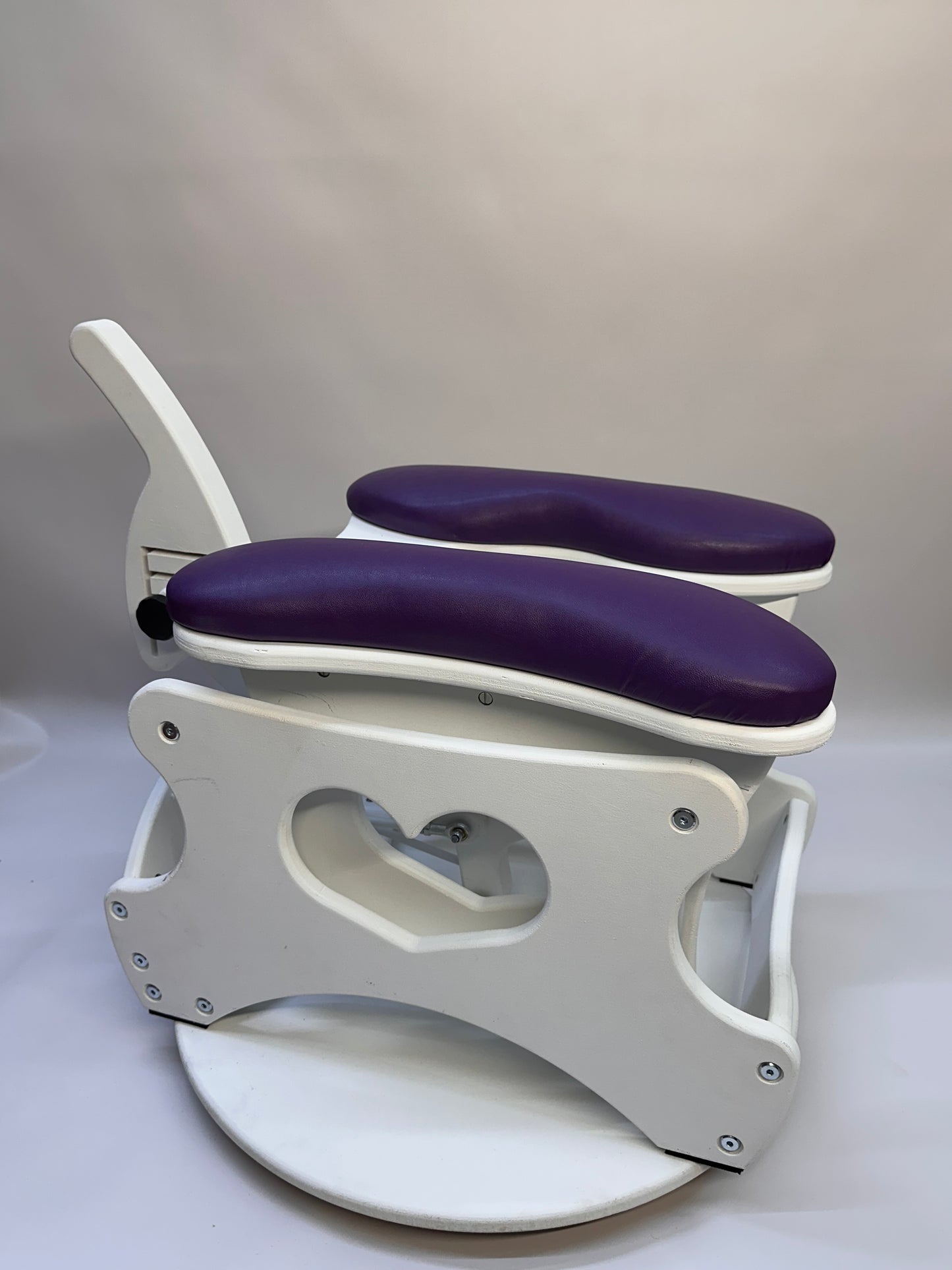 White - Purple Intense Secret Luxury rocking chair – adjustable and versatile. For solo or couple play