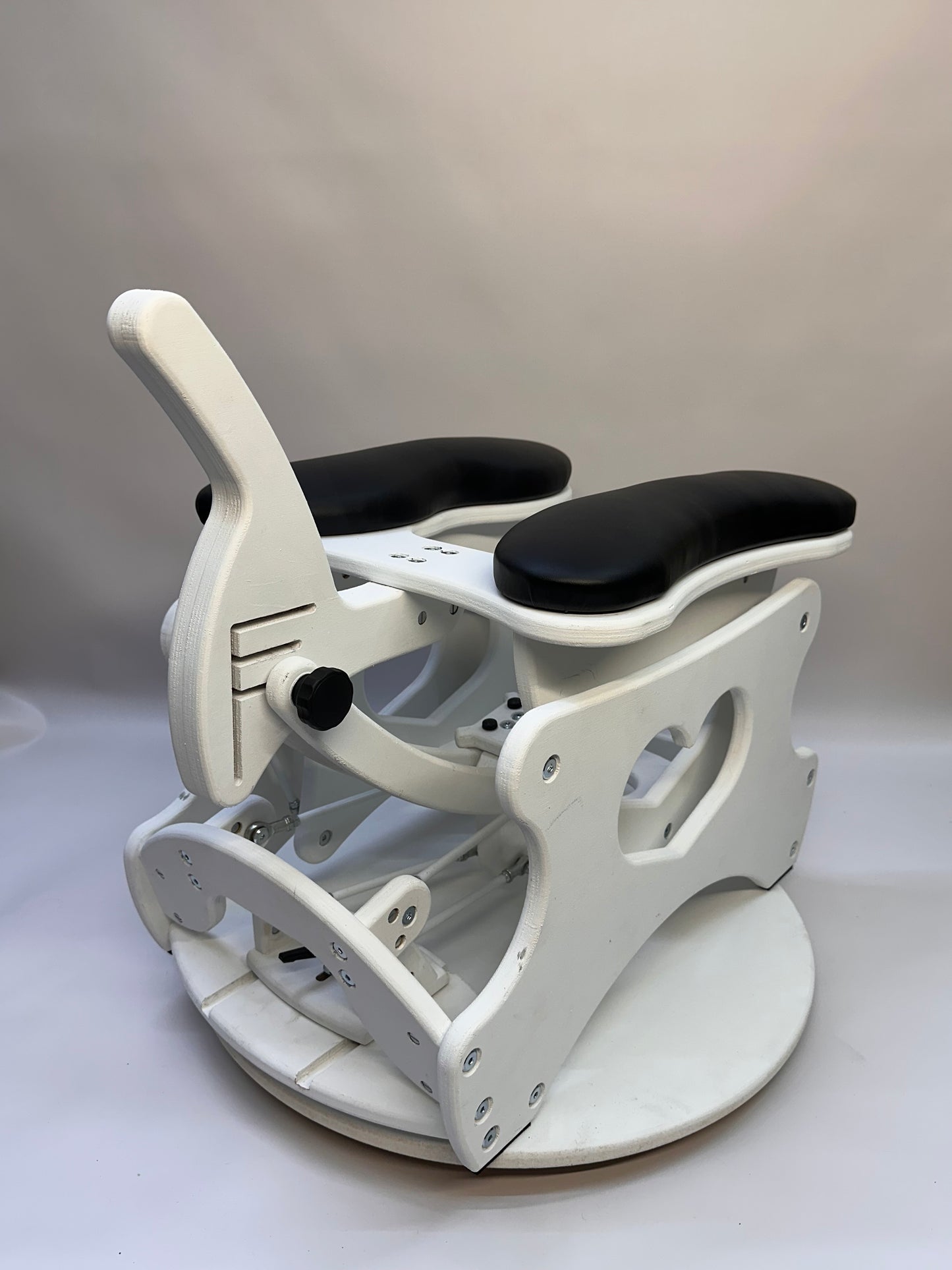 White - Black Intense Secret Luxury rocking chair – adjustable and versatile. For solo or couple play