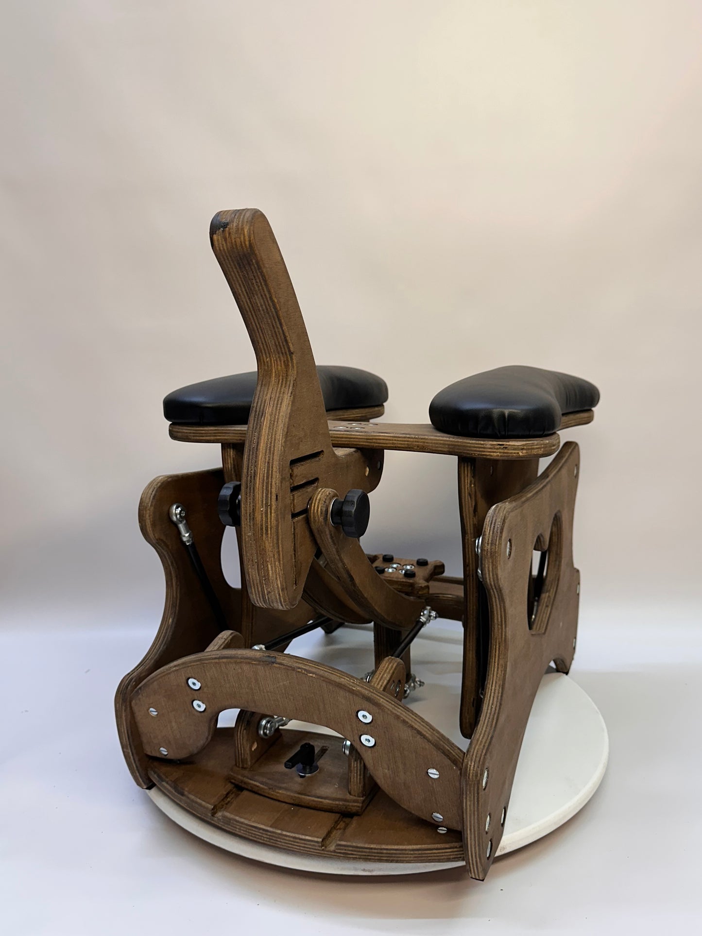 Brown - Black Intense Secret Luxury rocking chair – adjustable and versatile. For solo or couple play