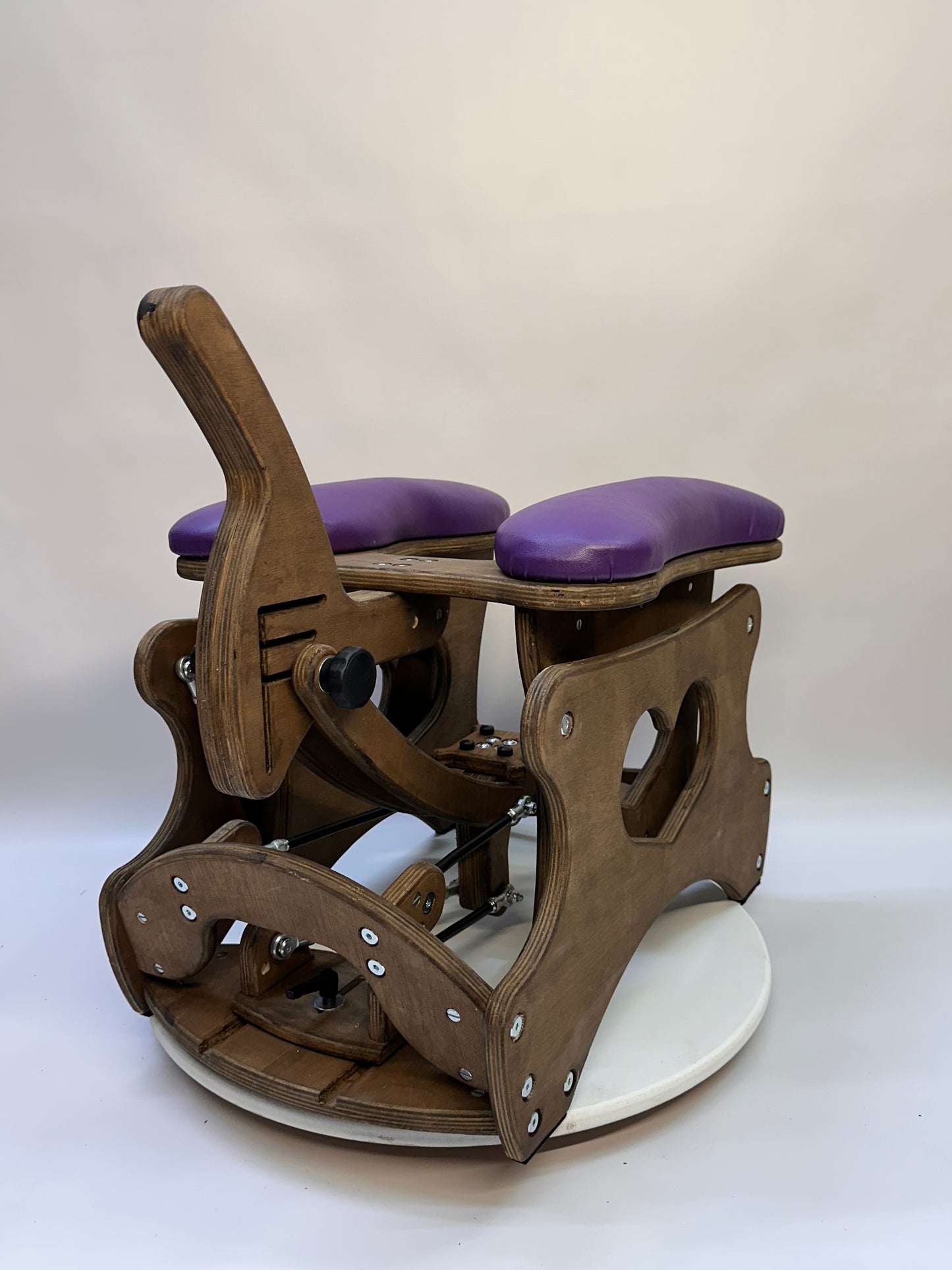 Brown -Purple Intense Secret Luxury rocking chair – adjustable and versatile. For solo or couple play