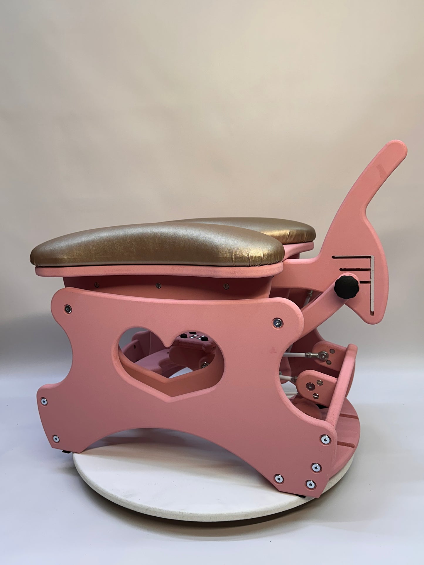 Pink - Champagne Intense Secret Luxury rocking chair – adjustable and versatile. For solo or couple play