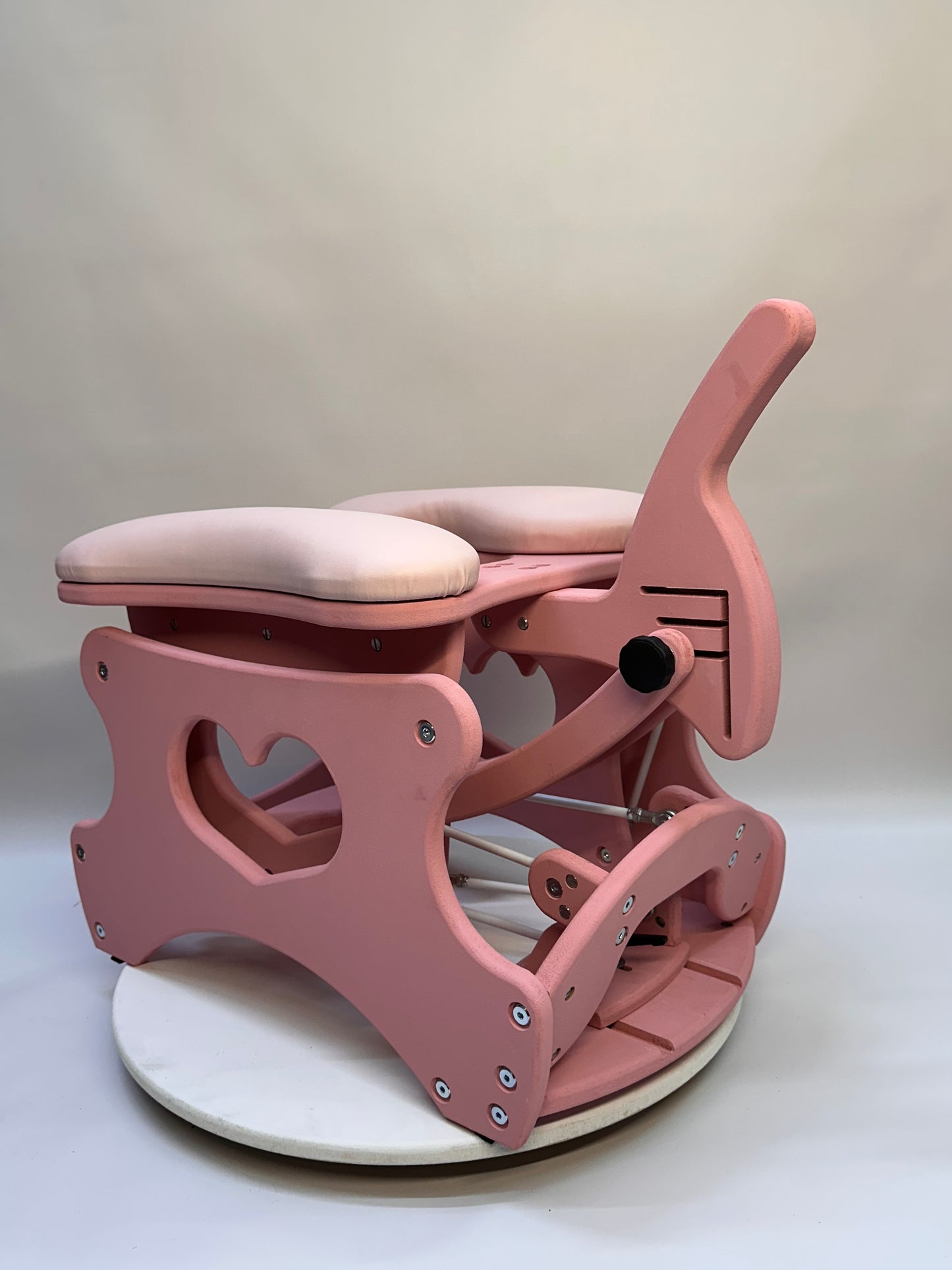 Pink - light pink Intense Secret Luxury rocking chair – adjustable and versatile. For solo or couple play