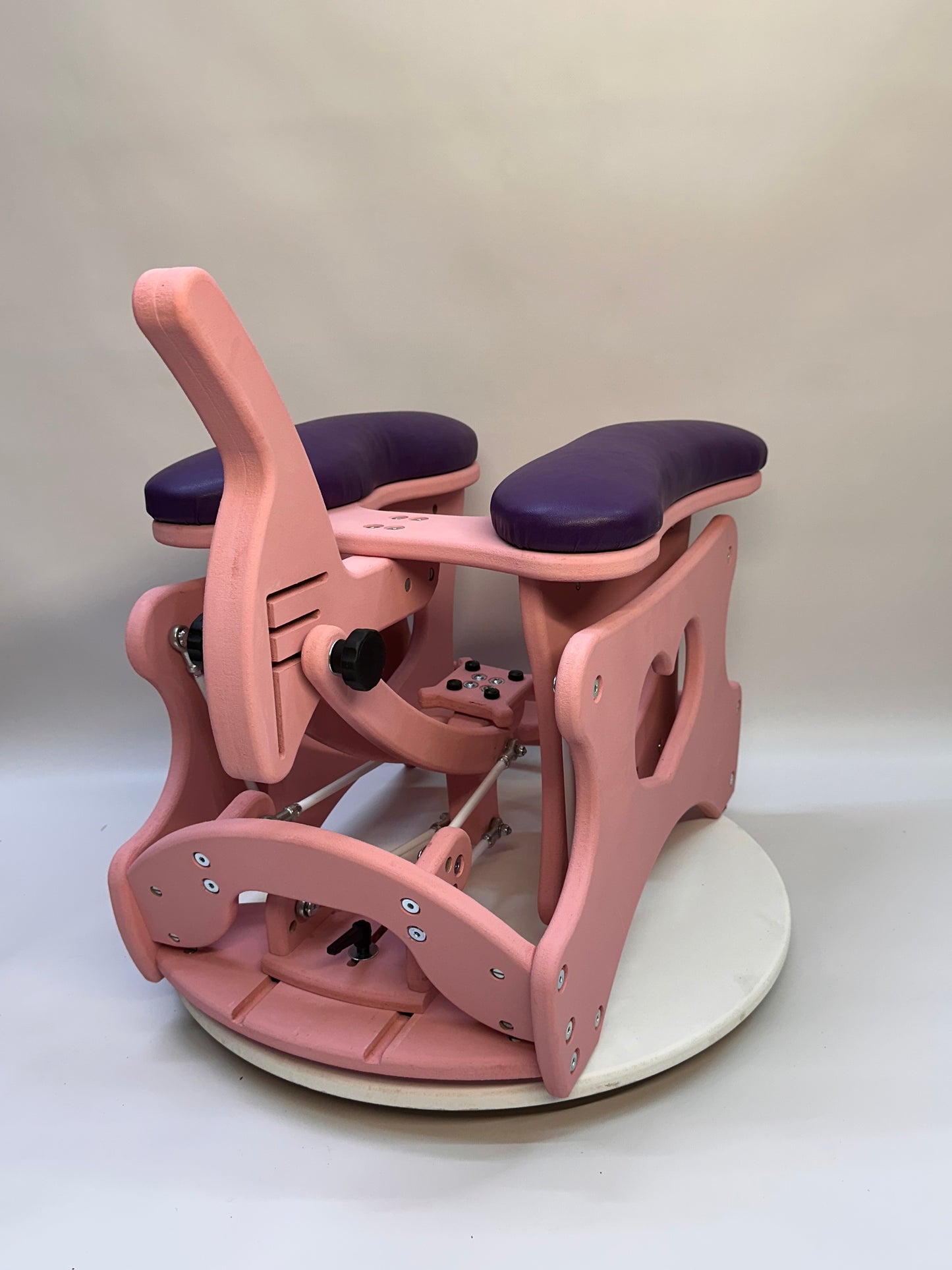 Pink - Purple Intense Secret Luxury rocking chair – adjustable and versatile. For solo or couple play