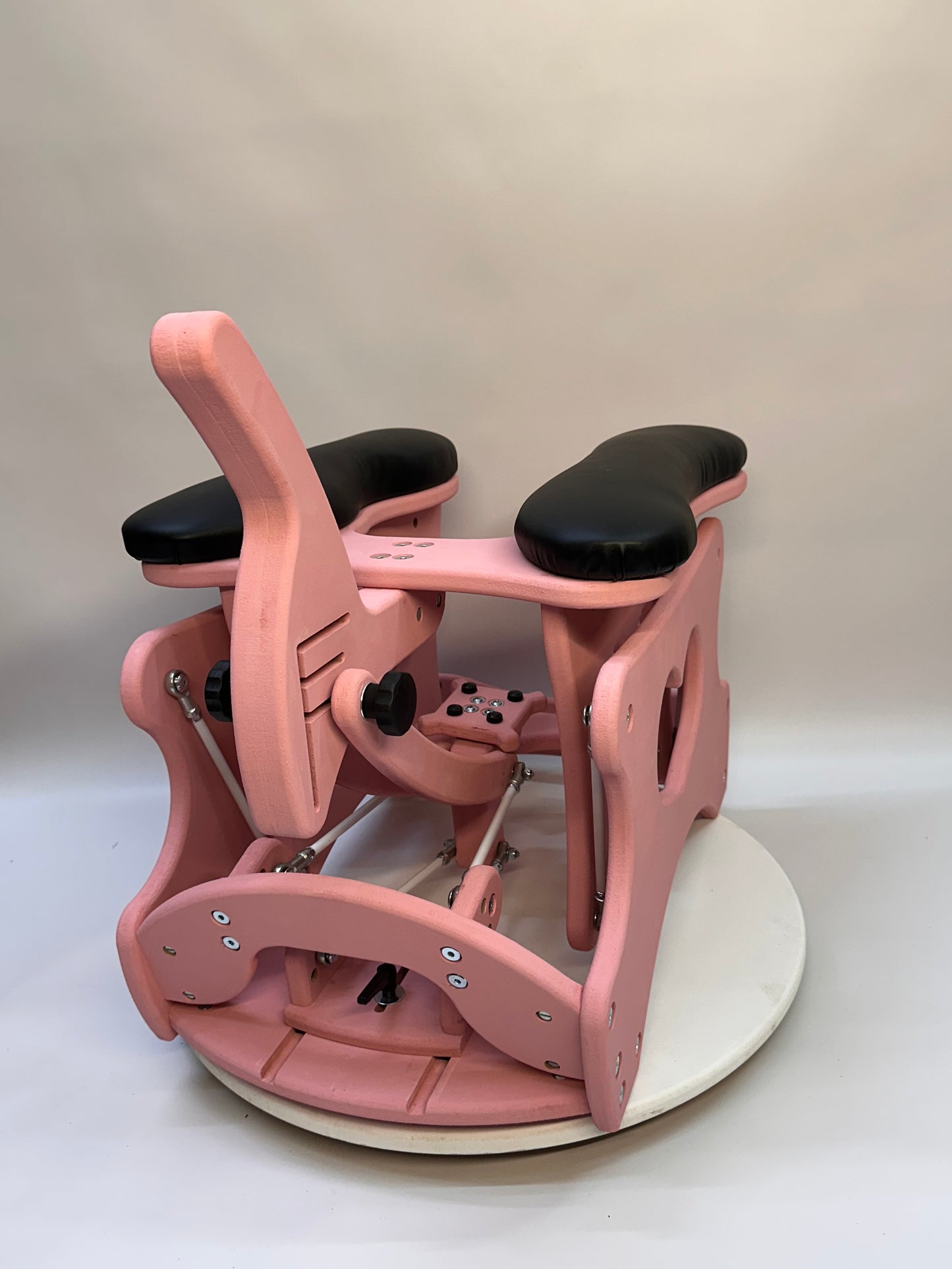 Pink - Black Intense Secret Luxury rocking chair – adjustable and versatile. For solo or couple play