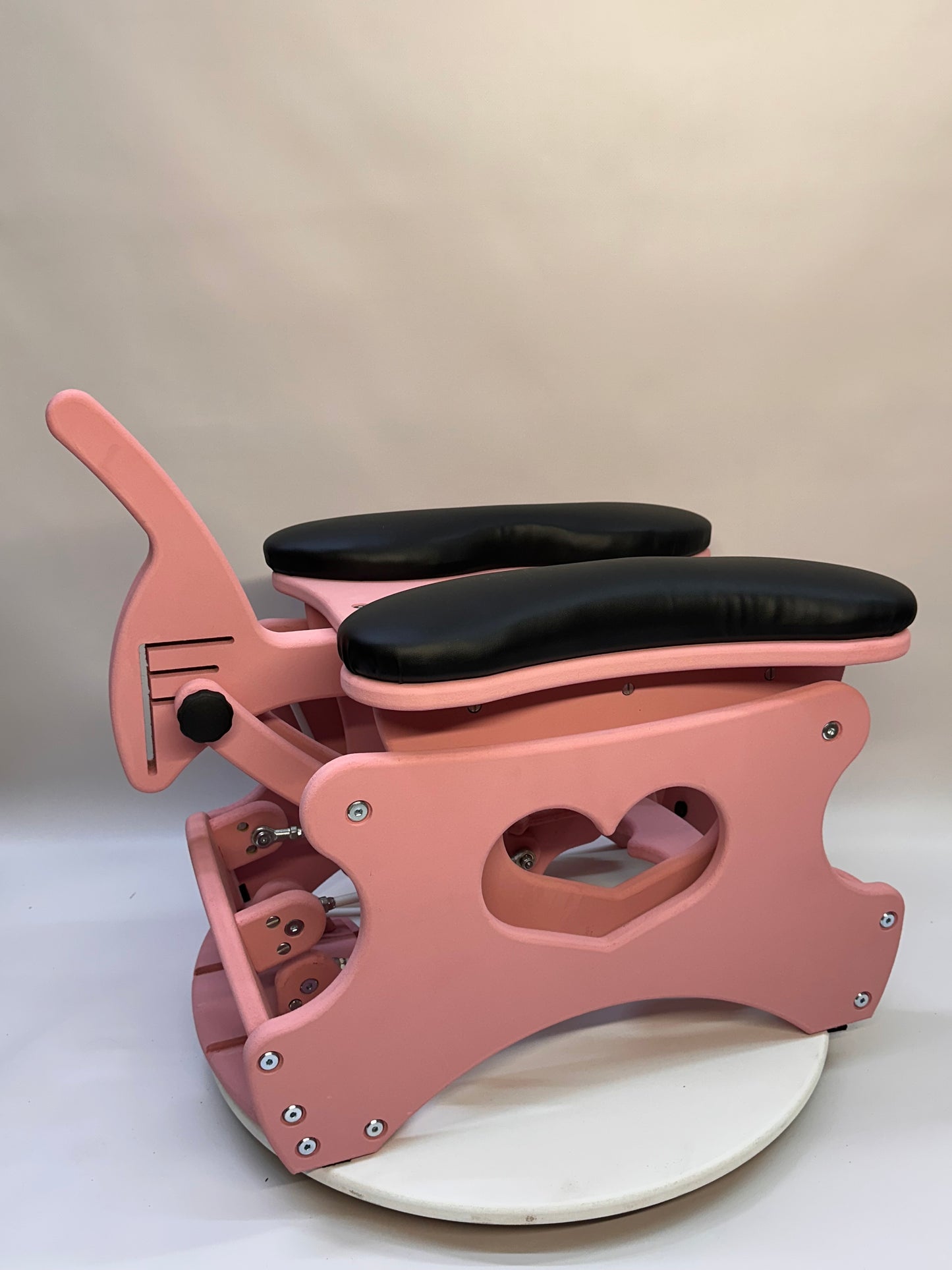 Pink - Black Intense Secret Luxury rocking chair – adjustable and versatile. For solo or couple play