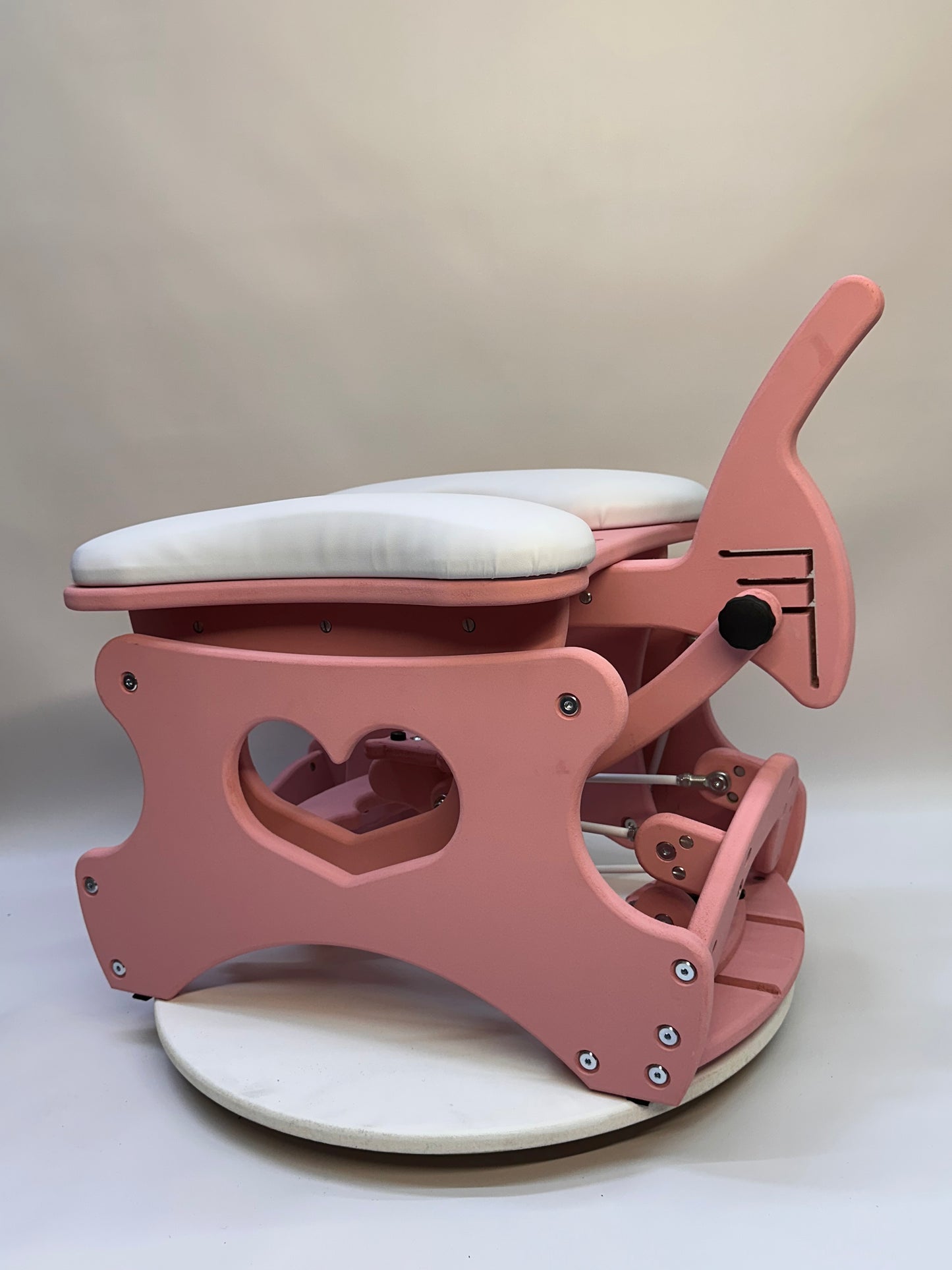 Pink - White Intense Secret Luxury rocking chair – adjustable and versatile. For solo or couple play