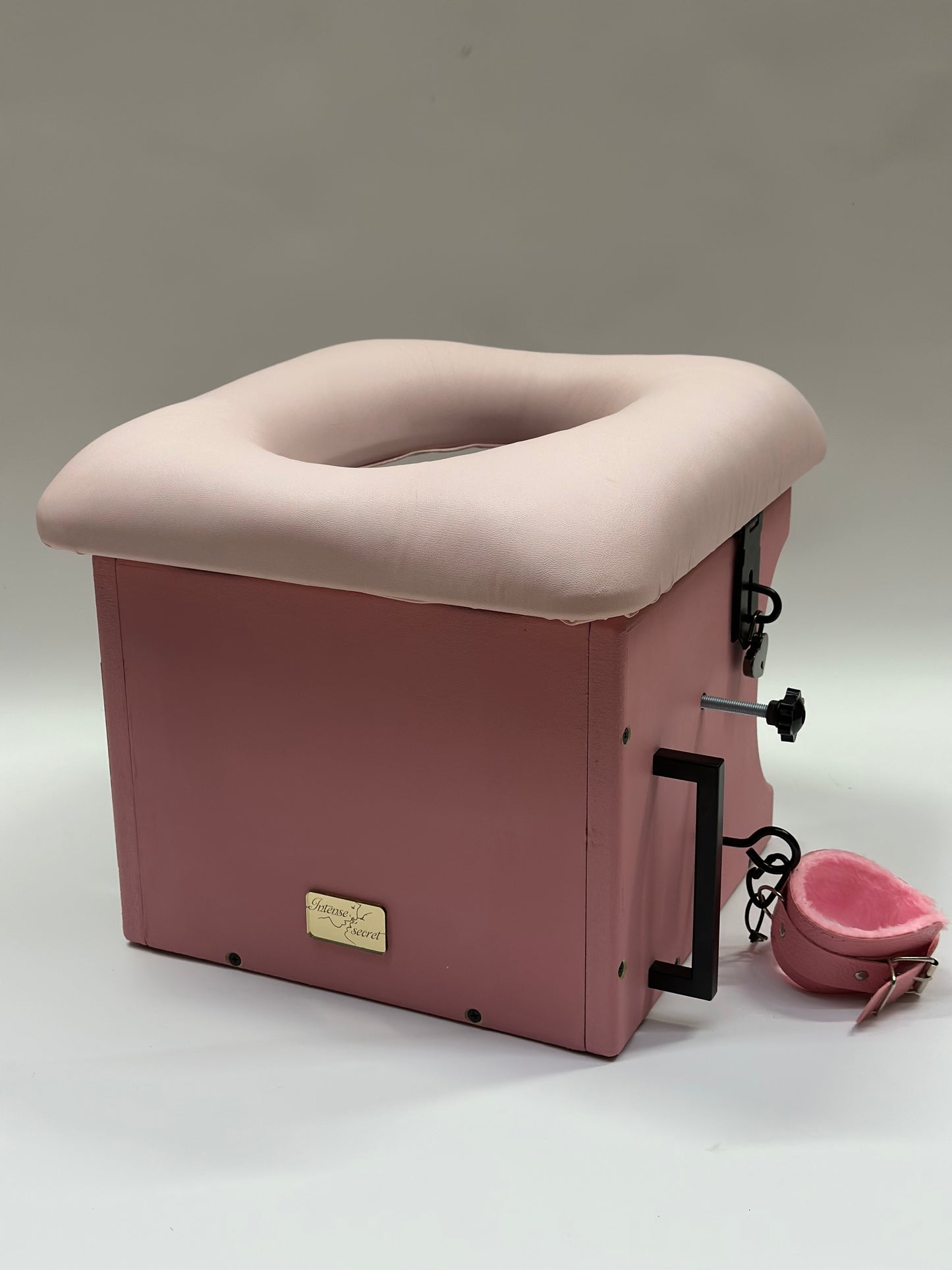 Pink - Pink Luxury Queening Chair – Ultimate Comfort & Control, BDSM Smotherbox Femdom Domination Premium and affordable Fetish Furniture BDSM Furniture